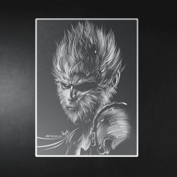 Black Wukong Metal Poster