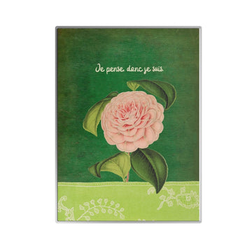 Camellia, Je Pense Donc Je Suis Metal Poster