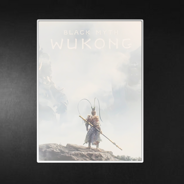 Monkey King's Back Black Myth Wukong Poster