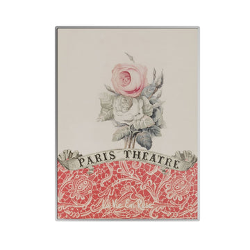 Red Rose Paris Theatre, La Vie en Rose Metal Poster