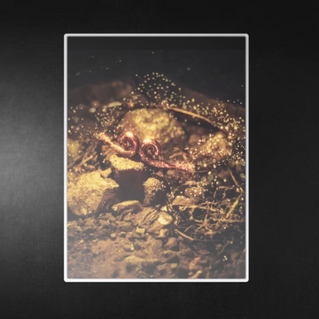Brown Sun Wukong Headband Metal Poster