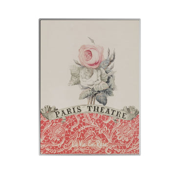 Red Rose Paris Theatre, La Vie en Rose Metal Poster