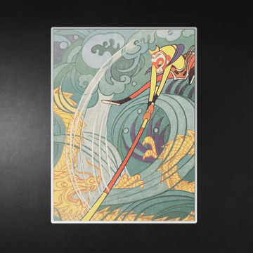 Sun Wukong Metal Anime Poster